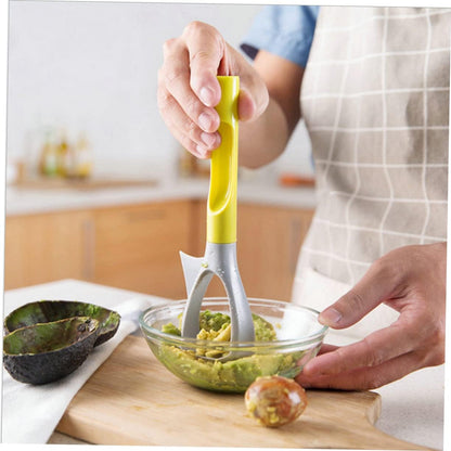 Multifunction 5 in 1 Avocado Tool Cutter Masher Slicer Pitter Peeler Corer for Kitchen Fruit Salad and Meal Prep 8.46In