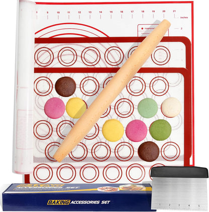 Silicone Baking Mat Sets, Food Safe Pastry Mat