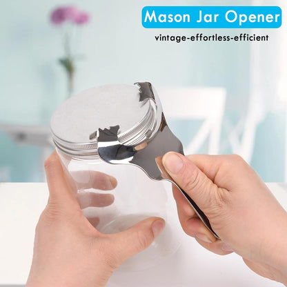 Mason Jar Opener for Canning Lids No Dents or Damage, Canning Supplies