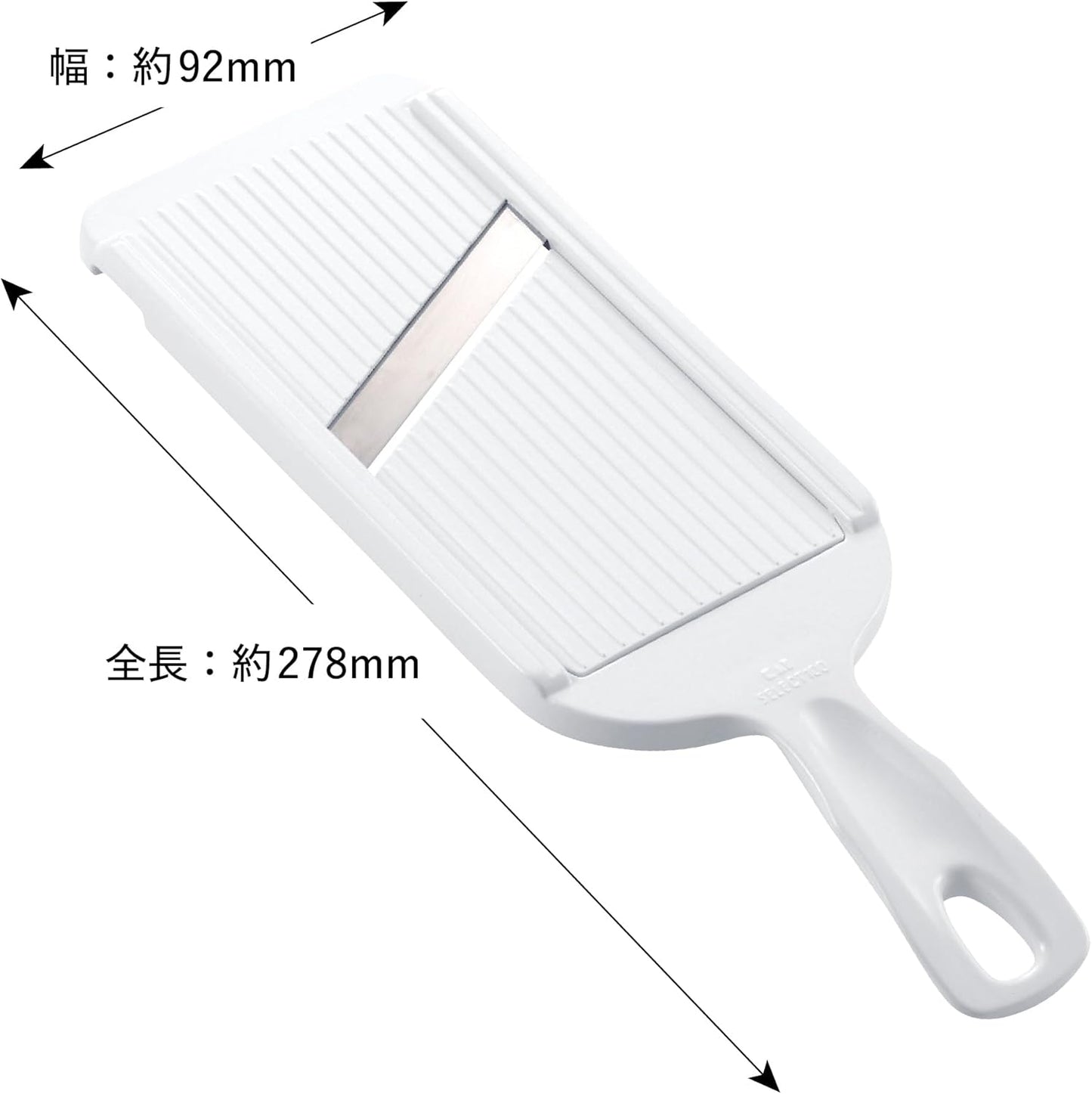 Japanese Mandoline Slicer, Adjustable, Stainless Steel, Kitchen Tools, Potato Slicer, Made in Japan | Adjustable, Stainless Steel Blade, ABS Resin Body, Made in Japan