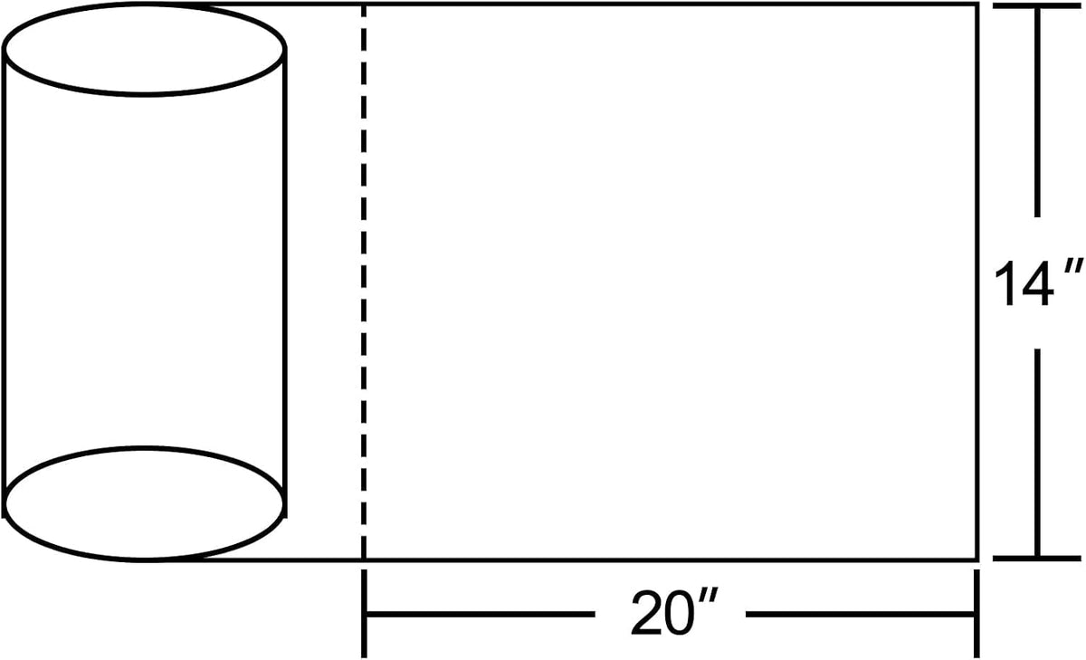 12x16 Plastic Produce Bags on a Roll - Clear Plastic Bags for Food, Vegetable, Fruits, Bread, Pet Bags and Grocery Clear Bag- 350 Bags/roll (1 Roll)