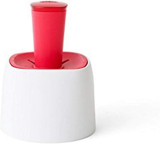 QuickPit Cherry Pitter Preserve Prep Lid (Baking White/Cherry)