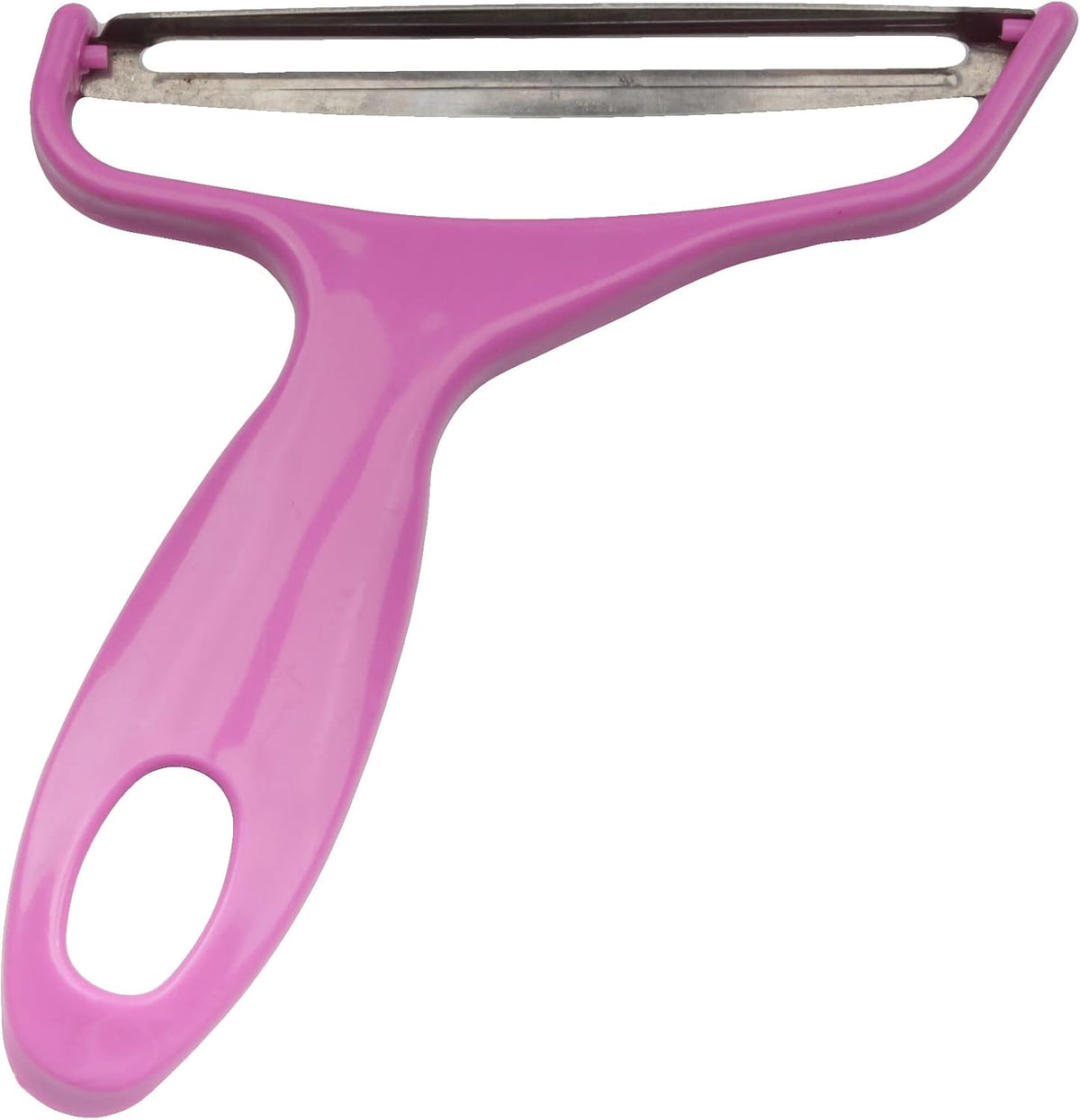 Y Shape 3-in-1 Serrated, Straight, Julienne Swiveled Multi-Blade Peeler - Green - 1 Peeler