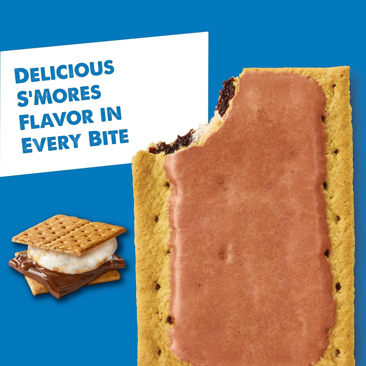Toaster Pastries, Breakfast Foods, Kids Snacks, Frosted S'mores (8 Boxes, 64 )