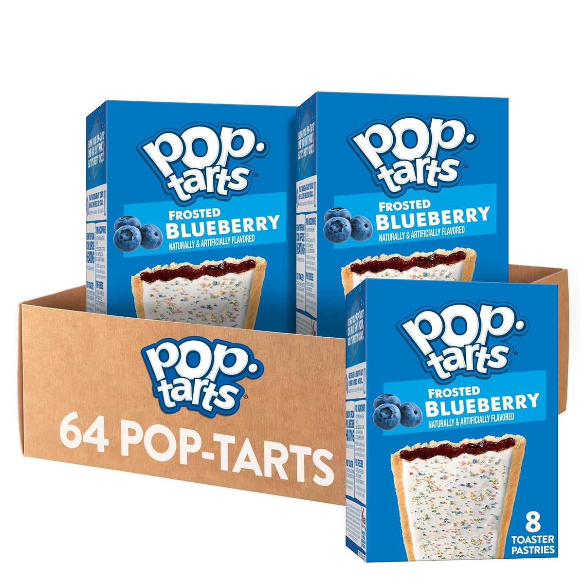 Toaster Pastries, Breakfast Foods, Kids Snacks, Frosted S'mores (8 Boxes, 64 )