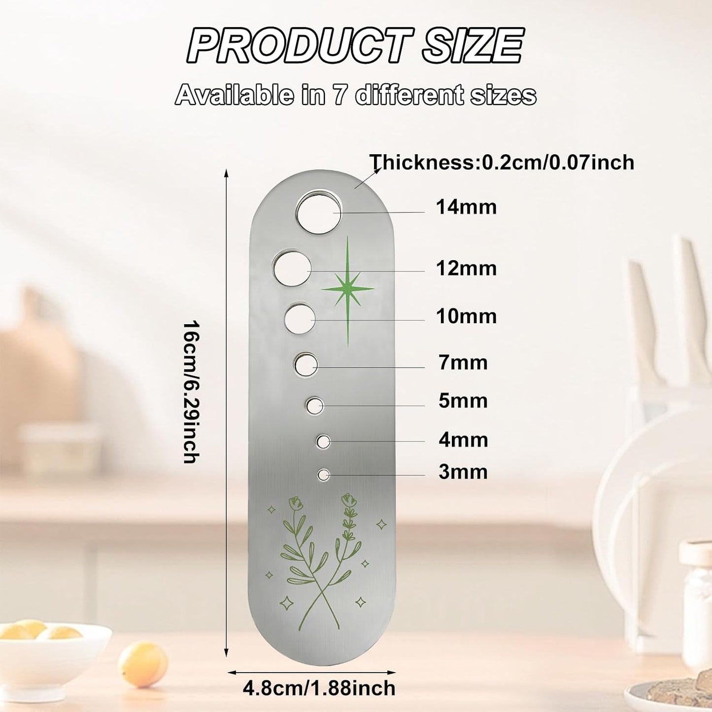 2Pcs Wooden Vegetable Leaf Separator, Pottery Herb Stripper Tool Supplies, Fun Kitchen Gadgets, Exquisite Herb Stripper Bowl Gifts for the Kitchen Suitable for Home Use & Chefs