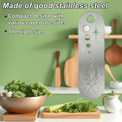 2Pcs Wooden Vegetable Leaf Separator, Pottery Herb Stripper Tool Supplies, Fun Kitchen Gadgets, Exquisite Herb Stripper Bowl Gifts for the Kitchen Suitable for Home Use & Chefs