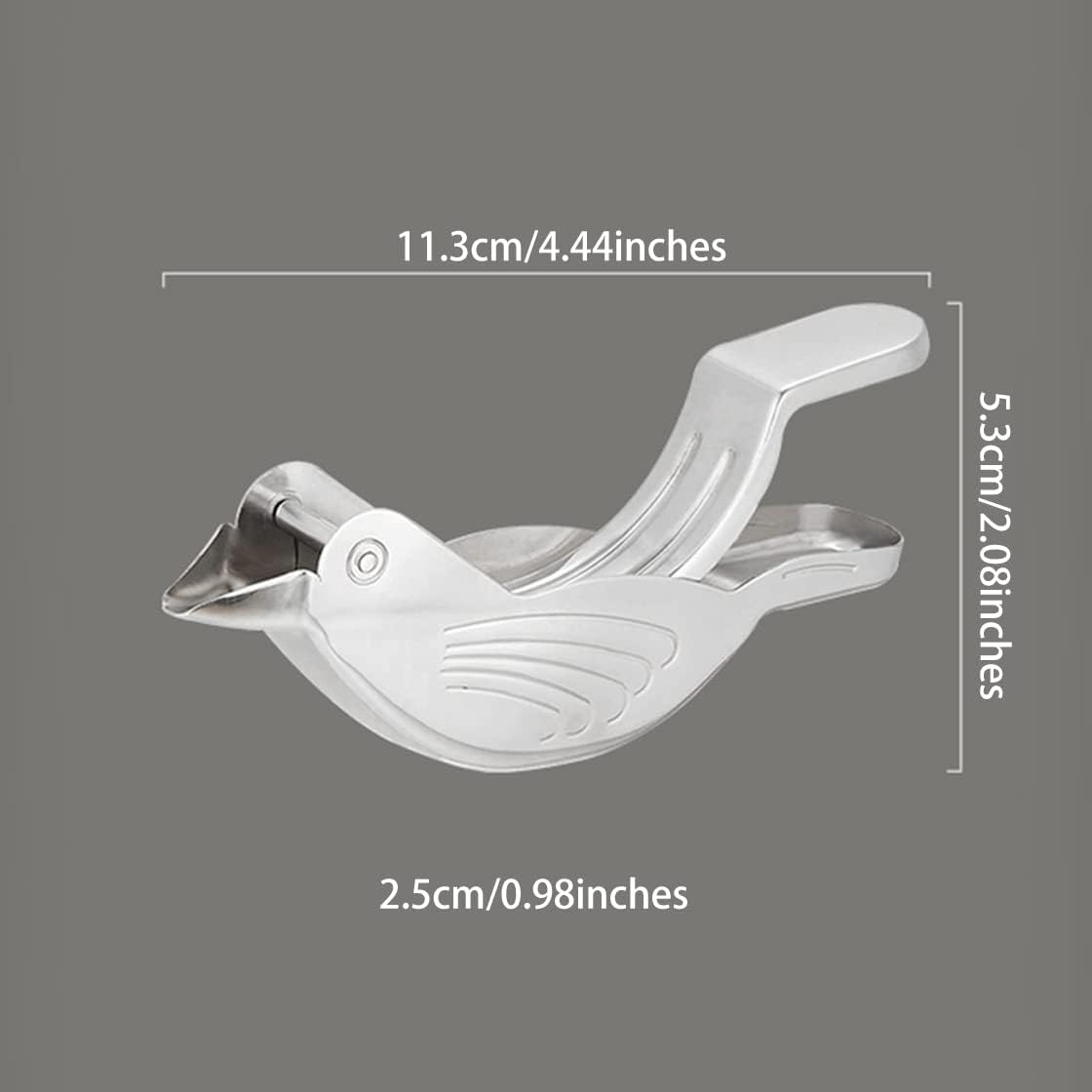 Lemon Juicer, Manual Lemon Squeezer Portable Lime Juicer, Bird Shape Hand Press Juicer for Orange Lime Pomegranate