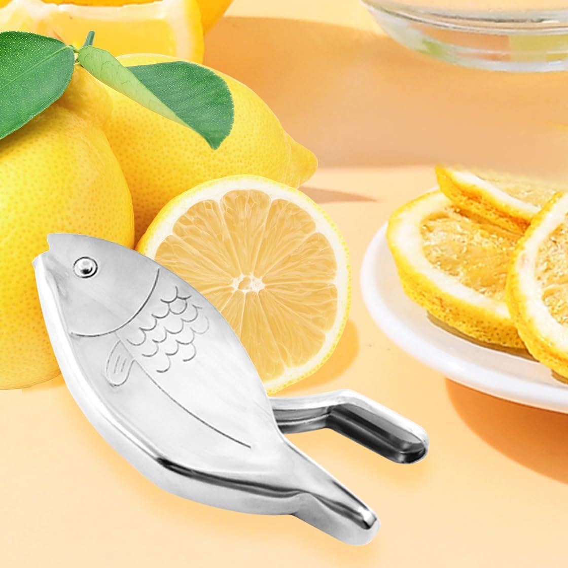 Lemon Juicer, Manual Lemon Squeezer Portable Lime Juicer, Bird Shape Hand Press Juicer for Orange Lime Pomegranate
