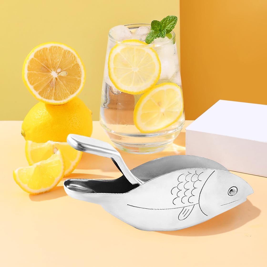 Lemon Juicer, Manual Lemon Squeezer Portable Lime Juicer, Bird Shape Hand Press Juicer for Orange Lime Pomegranate
