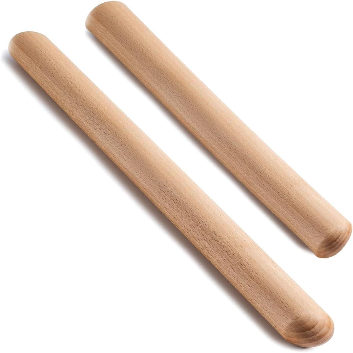 17.78 Inches French Rolling Pin,Extra-long Wood Rolling Pin for Baking,Classic Wooden Dough Roller for Fondant Pizza Pie Crust Cookie Pastry, Essential Kitchen Utensil,（Beech wood）