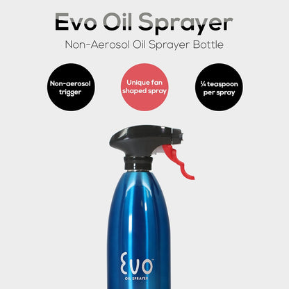 18/8 Stainless Steel, Non-Aerosol for Olive, Cooking Oils, and Vinegars, Silver, 16-Ounce Capacity