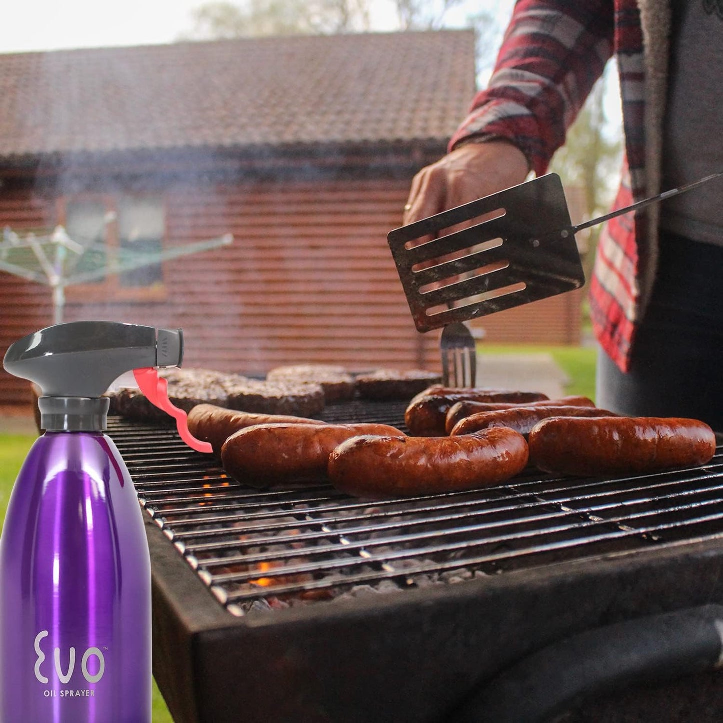 18/8 Stainless Steel, Non-Aerosol for Olive, Cooking Oils, and Vinegars, Silver, 16-Ounce Capacity