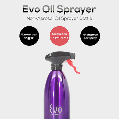 18/8 Stainless Steel, Non-Aerosol for Olive, Cooking Oils, and Vinegars, Silver, 16-Ounce Capacity