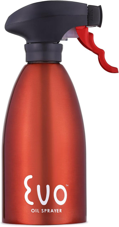 18/8 Stainless Steel, Non-Aerosol for Olive, Cooking Oils, and Vinegars, Silver, 16-Ounce Capacity