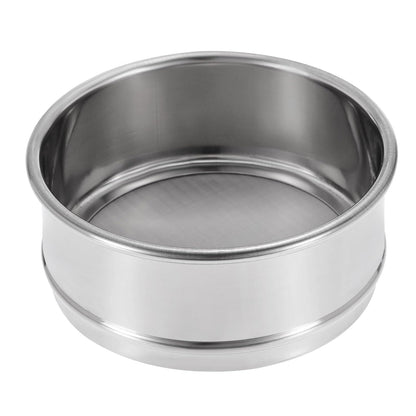 150 Mesh Lab Sieve, 4" Diameter Test Sieve 304 Stainless Steel Wire Cloth (0.1mm) for Industrial Laboratory - Colors B