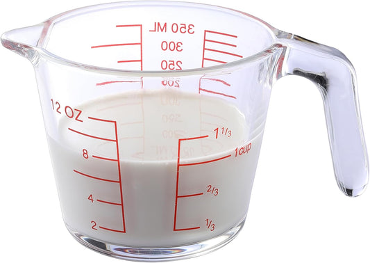 Glass Measuring Cup For Baking and Cooking, kitchen Essentials Tools