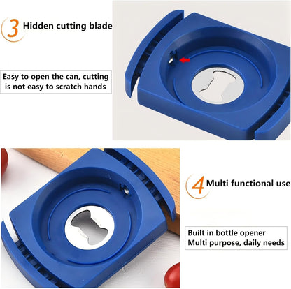 Aluminum Can Opener，can top remover， beer- Soft Edge- soda- can opener