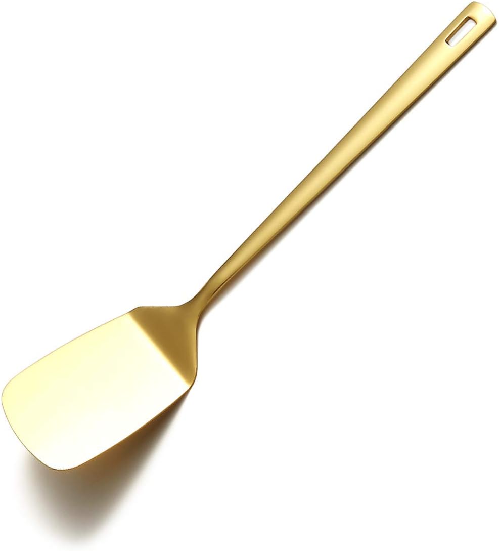 Gold Whisk, Whisk For Cooking With Titanium Gold Plating, Stainless Steel Balloon Whisk, Sturdy Kitchen Wire Whisk Set for Cooking, Baking, Blending, Beating, Dishwasher Safe, Easy to Clean