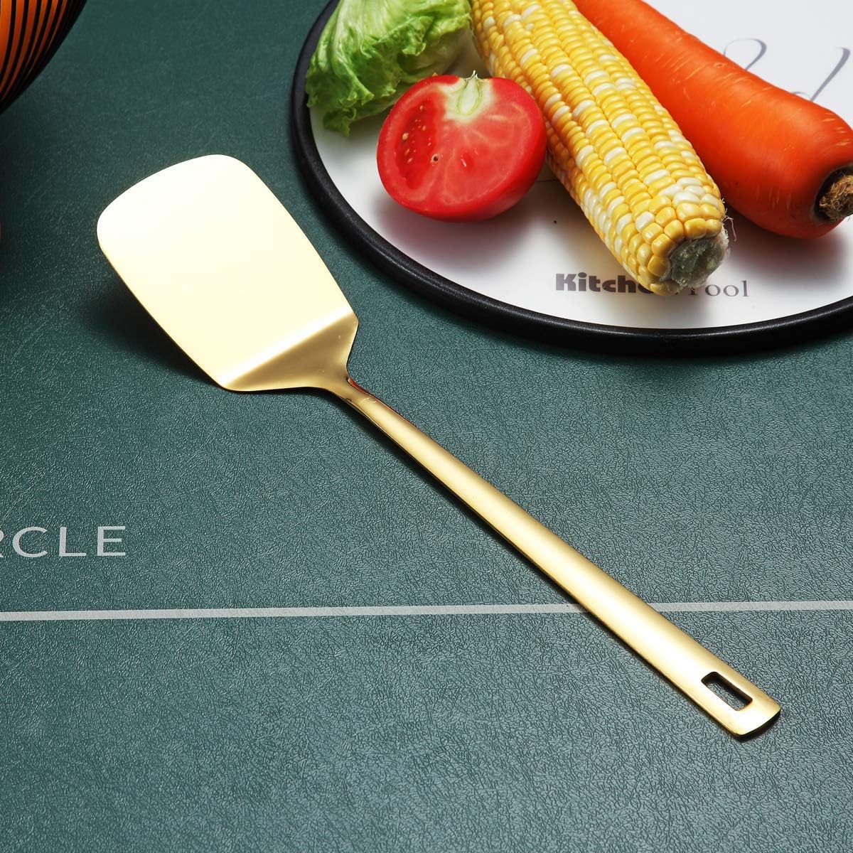 Gold Whisk, Whisk For Cooking With Titanium Gold Plating, Stainless Steel Balloon Whisk, Sturdy Kitchen Wire Whisk Set for Cooking, Baking, Blending, Beating, Dishwasher Safe, Easy to Clean