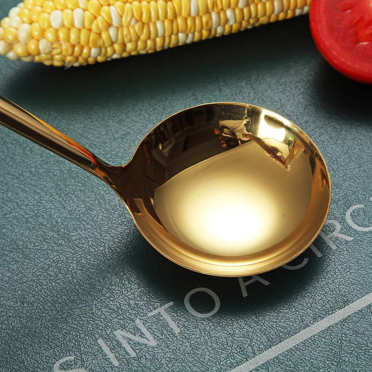 Gold Whisk, Whisk For Cooking With Titanium Gold Plating, Stainless Steel Balloon Whisk, Sturdy Kitchen Wire Whisk Set for Cooking, Baking, Blending, Beating, Dishwasher Safe, Easy to Clean