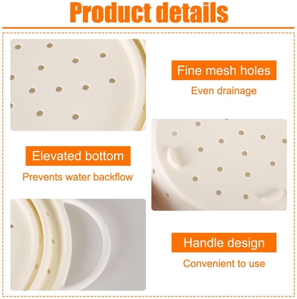 Collapsible Colander Strainer,Foldable Silicone Draining Basket Fast Draining with Carrying Handle for Kitchen Fruits Vegetables