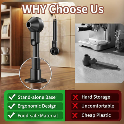 Coffee Scoop with Funnel for Ground Coffee, Protein Powder & Tea, 2 Tbsp