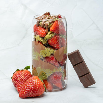 Dubai Filling Pistachio & Knafeh 10.6oz (300g) Jar – Dubai Chocolate Bar Spread, Rich Pistachio & Knafeh Cream, Gourmet Filling for Desserts, Pastries & Kataifi Bars – Ready to Use