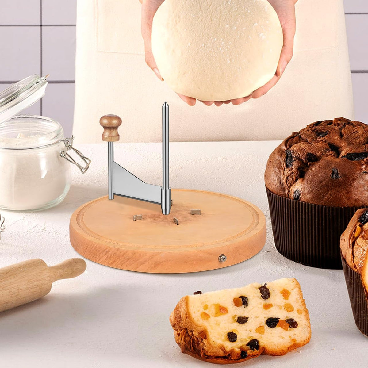 Manual Handheld Cheese Shaver with Rotary Crank Cheese Flaker and Slicer for Home Cooking and Entertaining