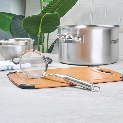 Stainless Steel Fine Mesh Strainer, 11.7 x 3.9 x 2.9 In