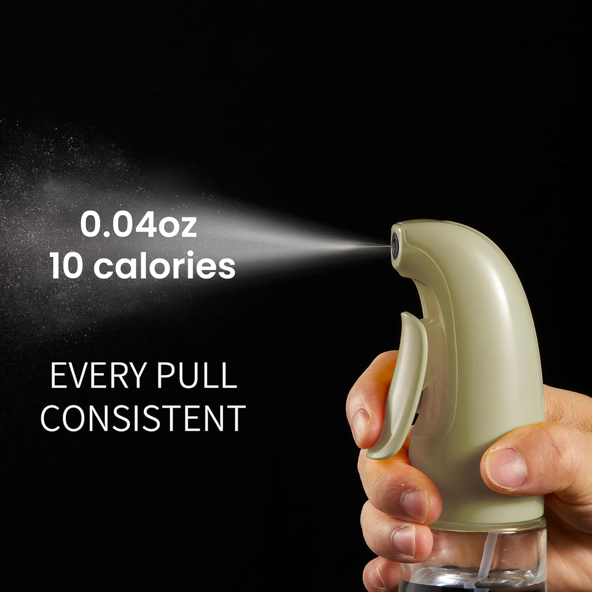 Oil Sprayer for Cooking, Olive Oil Sprayer Mister, Olive Oil Spray Bottle for Cooking, Salads, BBQs and More (Green)