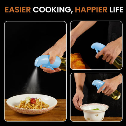 Oil Sprayer for Cooking, Olive Oil Sprayer Mister, Olive Oil Spray Bottle for Cooking, Salads, BBQs and More (Green)