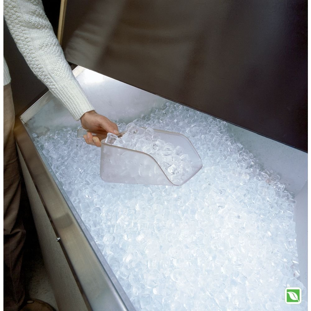 Commercial Products Clear Bouncer Utility Scoop, 32-Ounce, Clear, Food Service Supplies for Weddings/Ice Bucket/Kitchen/Popcorn