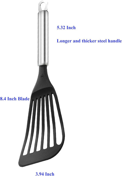Flexible Fish Turner Spatula, for Fish/Egg/Meat/Dumpling Frying