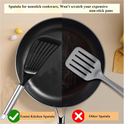 Flexible Fish Turner Spatula, for Fish/Egg/Meat/Dumpling Frying