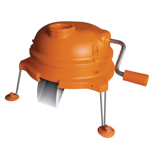 CL003 Dynacube Commercial Vegetable Dicer, 1/4' x 1/4' Manual Tabletop Cuber, Orange