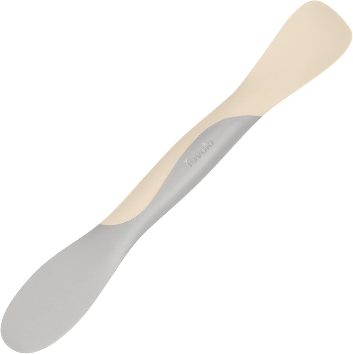 Tool for Kitchen Meal Prep to Scoop Spread Slice and Scrape,White/Gray