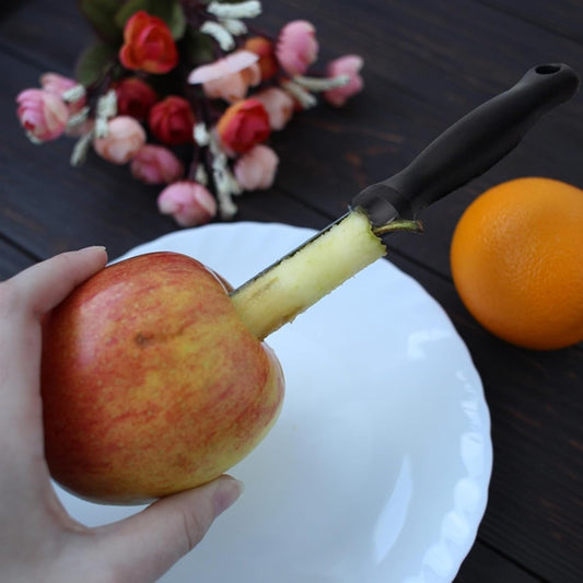 Stainless Steel Apple Corer Jalapeno Zucchini Cucumber Stainless Steel Corer - Effortless Seed Removal and Precise Slicing - Kitchen Essential for Flavorful Creations.