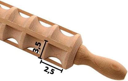 20-Inch Beechwood Ravioli Rolling Pin
