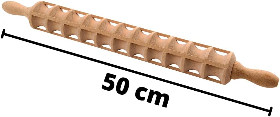 20-Inch Beechwood Ravioli Rolling Pin