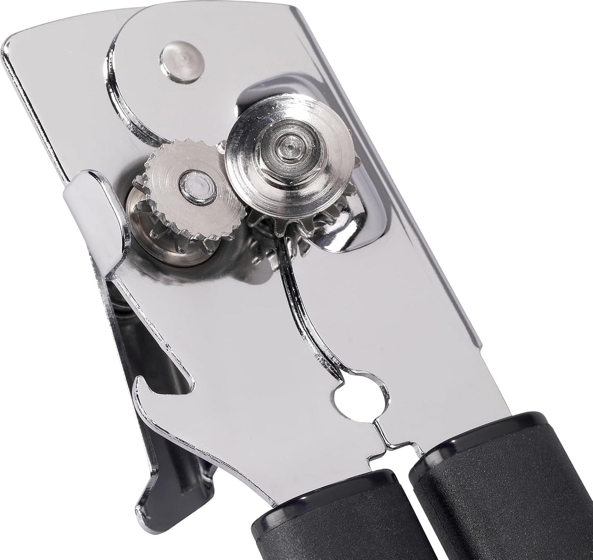 Everyday Classic Can Opener, High Carbon Stainless Steel Blade, Heavy Duty with Soft Grip Handles, Manual Kitchen Tool for All Can Sizes