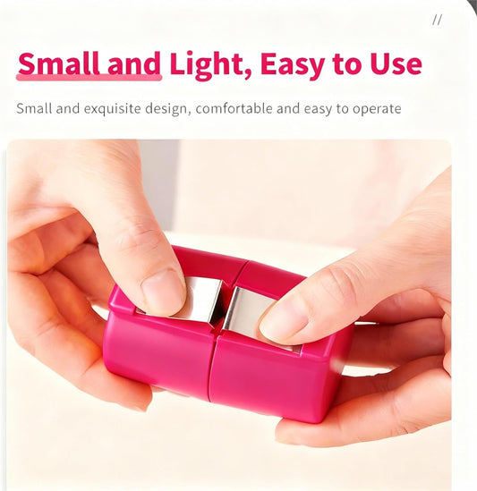 Premium PP Egg Shell Opener & Cracker, Clean Crack Egg Tool with Built-In Separator, Fits Multiple Egg Sizes, Dishwasher Safe Kitchen Gadget for Raw & Soft-Boiled Eggs, Rose Red