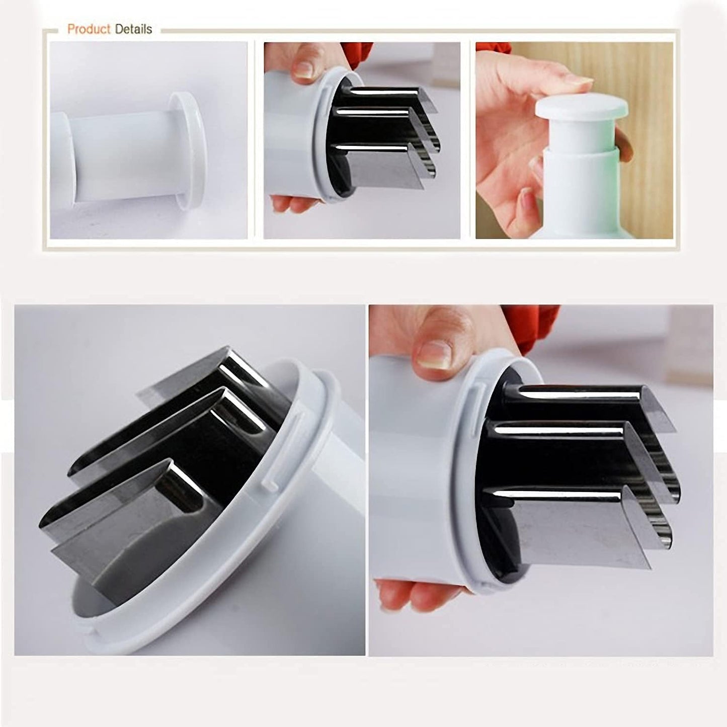 Manual Vegetable Chopper, Handheld Food Chopper, Easy to Clean Manual Slicer Dicer Mincer, Slap Press Chopper Mincer for Vegetables Onions Salads and More