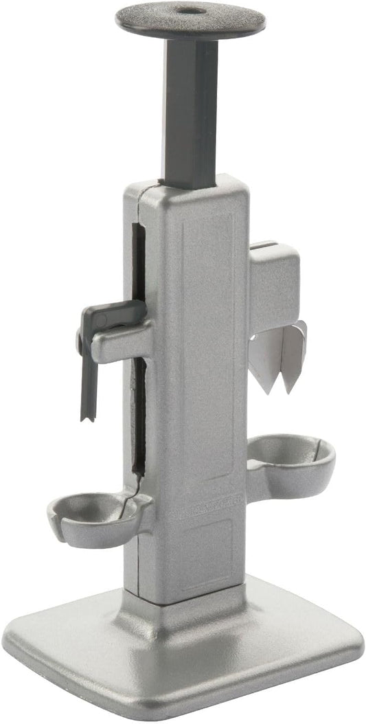 Cherry & Plum Pitter “Steinex-Combi” – 2-in-1 Fruit Pit Remover, Stainless Steel Blade, Heavy-Duty Aluminum, Fast Clean Pitting for Cherry Jam, Pie & Syrup