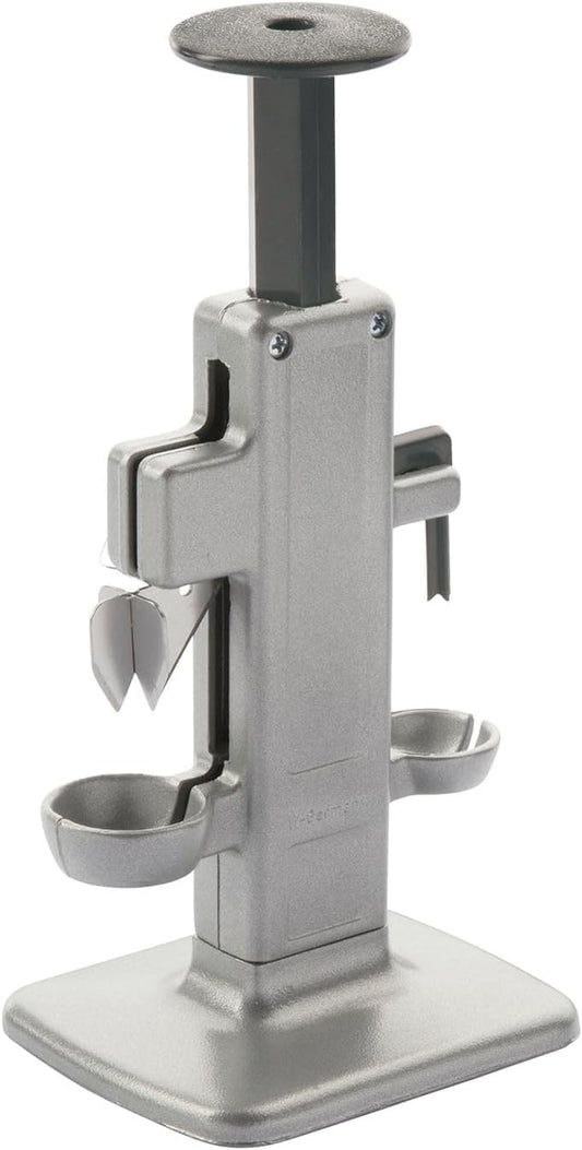 Cherry & Plum Pitter “Steinex-Combi” – 2-in-1 Fruit Pit Remover, Stainless Steel Blade, Heavy-Duty Aluminum, Fast Clean Pitting for Cherry Jam, Pie & Syrup