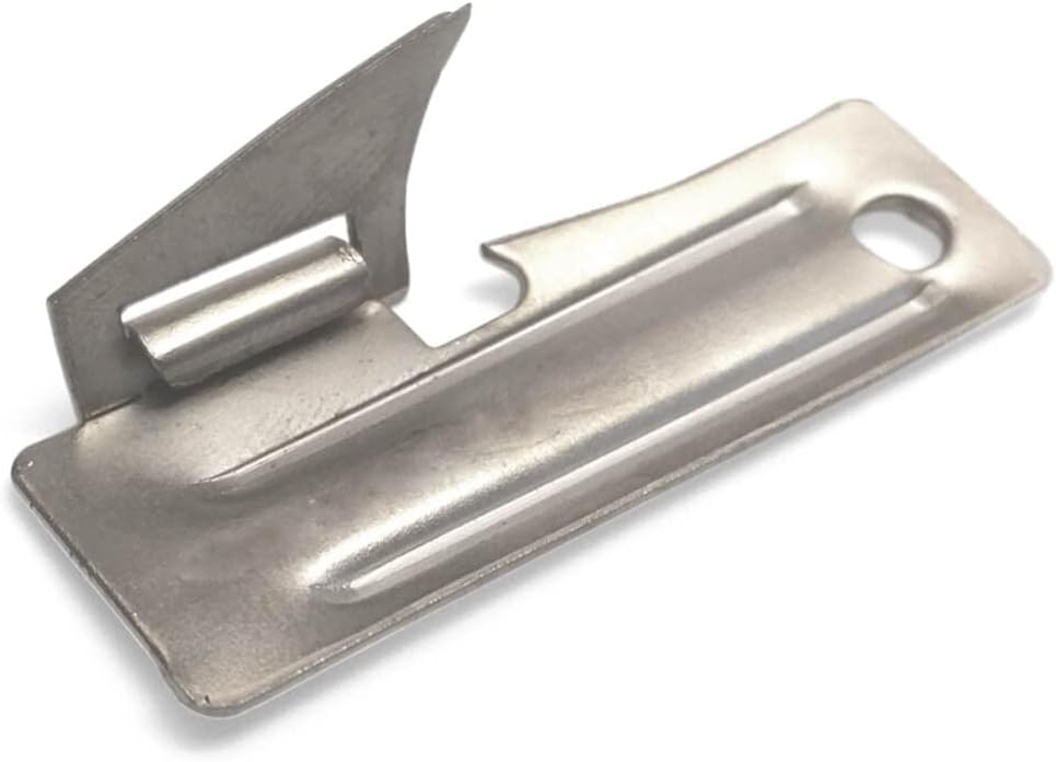 Portable Can Opener 2-Pack, Lightweight and Durable Manual Tool for Camping, Hiking, Survival, and Outdoor Adventures