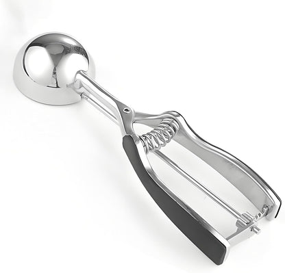 Thickened Stainless Steel Ice Cream Scoop Fruit Scoop,Table, Cookie Scoop For Baking, 2.4inch（6cm）, 1 piece for sale