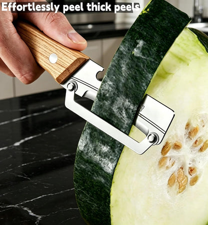 Corn Peeler & Cob Stripper, Stainless Blade for Corn on the Cob | Effortless cob stripping, rust-resistant build, no messy splatter, for fresh & cooked corn, clean kernels, easy to clean