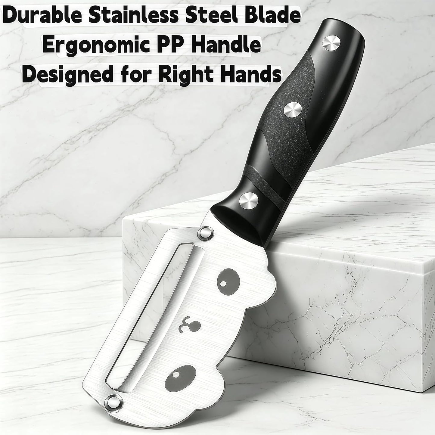 Corn Peeler & Cob Stripper, Stainless Blade for Corn on the Cob | Effortless cob stripping, rust-resistant build, no messy splatter, for fresh & cooked corn, clean kernels, easy to clean