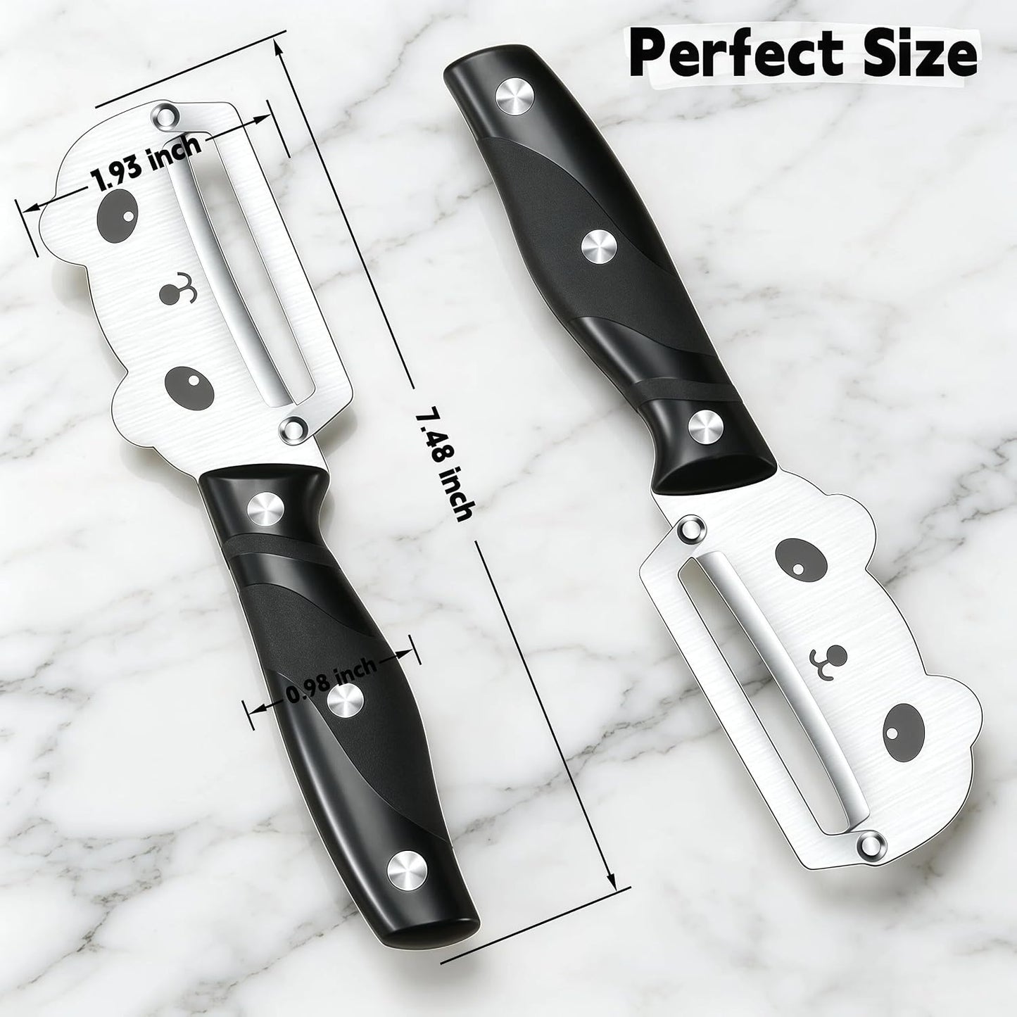 Corn Peeler & Cob Stripper, Stainless Blade for Corn on the Cob | Effortless cob stripping, rust-resistant build, no messy splatter, for fresh & cooked corn, clean kernels, easy to clean